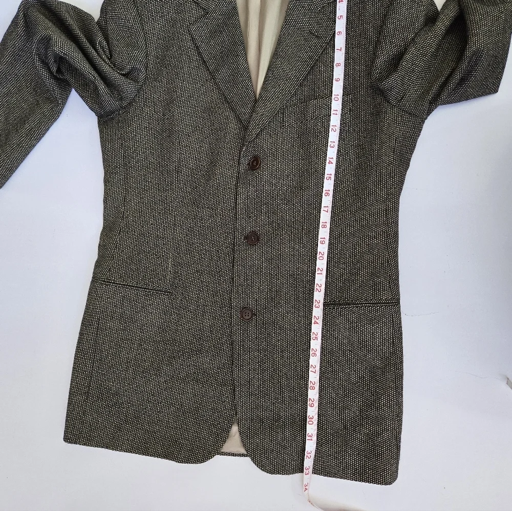 Vtg Hugo Boss Mens Sport‎ Coat 40T Einstein Cashmere Wool Suit Blazer Casual